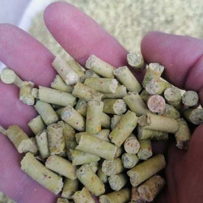Гранула для риболовлі (горох зелений 75% кукурудза 25%)